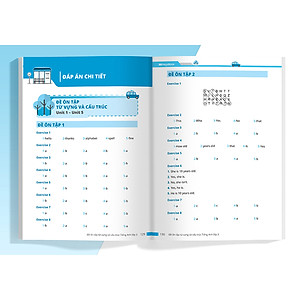 Sách Đề ôn tập từ vựng và cấu trúc tiếng Anh lớp 3