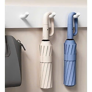 Ô Dù Gấp Gọn 10 Nan Kép - Chắc Chắn, Chống Lật, Tay Cầm Thông Minh, Chống Tia UV 99% - HÀNG CHÍNH HÃNG MINIIN