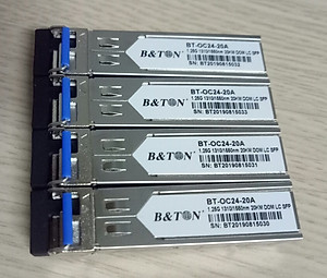 Modul quang 1.25G BTON  BT-OC24-20A ( 1 sợi đầu A 1310/1550nm 20KM- Hãng: BTON) Hàng Nhập Khẩu