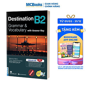 Destination B2 Grammar and Vocabulary (Kèm Đáp Án) Tặng Audio và bài tập thực hành MCBooks