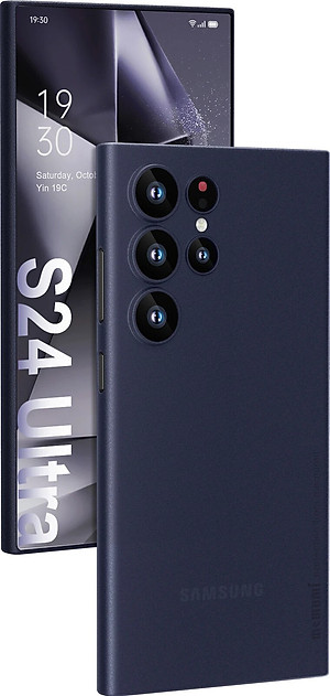 Ốp lưng lụa cho SamSung Galaxy S24 Ultra 5G chính hãng Memumi siêu mỏng, chống vân tay, bảo vệ camera sau - Hàng chính hãng