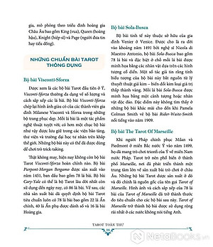 Tarot Toàn Thư - Đọc Vận Mệnh Qua Những Lá Bài