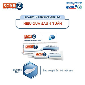 Kem mờ sẹo, liền sẹo chuyên sâu Scarz Intensive Gel 9g ( dạng gel)