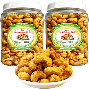 1Kg Hạt Điều Rang Tỏi Ớt Loại Ngon Hiệu SK FOOD