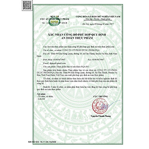 Ho PQA Hỗ Trợ Giảm Đờm, Ngứa Họng, Khản Tiếng Và Tình Trạng Ho Kéo Dài Hộp 125ml