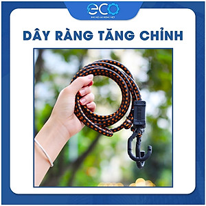 Dây Thun Ràng Hàng Có Móc Lõi Thép – Tăng Chỉnh Dài Ngắn – Buộc Hàng Xe Máy, Xe Ba Gác Cực Chắc Dài 2m, 3m, 4m