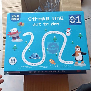 Tập Tô Vẽ Thông Minh Xóa Được 64 Trang - Đồ chơi Giáo Dục Montessori Cho Bé Từ 2 3 4 5 Tuổi