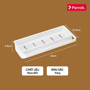 Giỏ đựng đồ rửa chén cao cấp, khay đựng miếng rửa bát, có khay chứa nước - Parroti Tidy - TD31