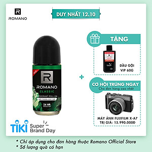Lăn Khử Mùi Romano Classic 50ml - 1412047