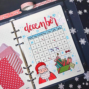 Sổ Klong Caro/Dot Grid Kẹp còng A5 - 100 tờ Giấy siêu dày; Klong MS: 994