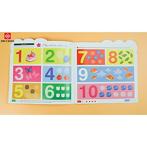 Sách 200 Miếng Bóc Dán Thông Minh - Phát Triển Chỉ Số Thông Minh IQ (2-6 Tuổi) - Tái Bản 2018