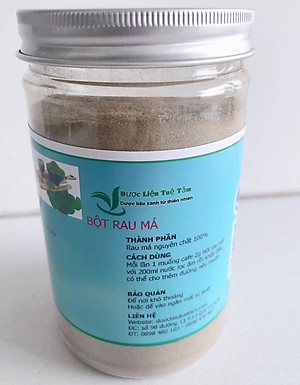Bột Rau Má Sấy Lạnh Nguyên Chất 100% - Hủ 200gr