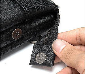 Clutch da bò thật cao cấp BAOHA LEATHER BHM8986 Ví da cầm tay cao cấp.