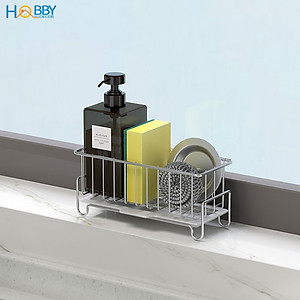 Kệ để đồ rửa chén bát gác trên bồn rửa inox 304 Hobby Home Decor KRC5