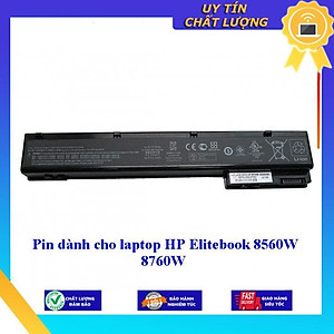 Pin dùng cho laptop HP Elitebook 8560W 8760W - Hàng Nhập Khẩu  MIBAT579