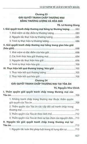 Luật Kinh Tế (Tái bản lần thứ nhất, có sửa đổi, bổ sung) - Sách chuyên khảo