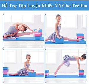 Gối Gạch Tập Yoga Chọn Màu Chất Liệu EVA Mật Độ Cao Nặng 185 Gram Chính Hãng Dododios – Gối Tập Yoga Tập Gym Tập Thể Thao Cao Cấp