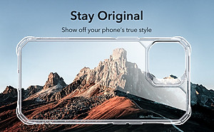 Ốp Lưng ESR Air Armor Clear chống sốc chuẩn quân đội dành cho iPhone 14 / 14 Plus/ 14 Pro / 14 Pro Max - Hàng Chính Hãng