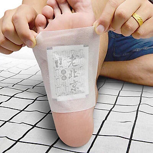 HỘP 50 miếng dán chân thải độc ,các chất cặn bã trong cơ thể qua gan bàn chân