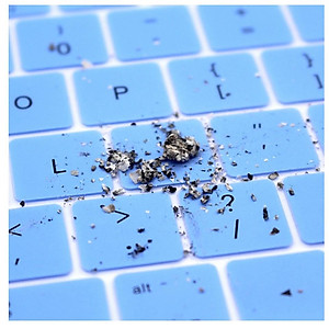 Miếng phủ bàn phím bằng silicon chống bụi, chống nước bảo vệ cho Macbook màu Ombre