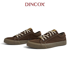 Giày Sneaker Vải Canvas Nam Nữ E12 Kakao Dincox