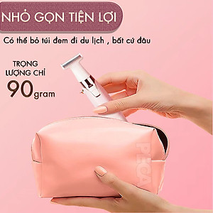 Máy cạo tẩy lông toàn thân Kemei KM-1900 chuyên dụng cạo lông nách, bikini, lông tay, chân,...- Hàng chính hãng