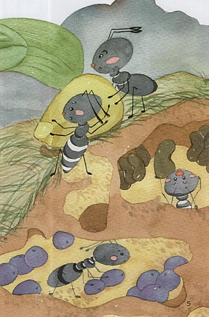 Sách Từ Những Hạt Mầm: Kiến Đen Tìm Mè