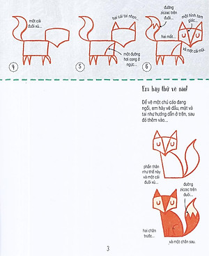 Sách Step By Step Drawing - Vẽ Cơ Bản Từ A-Z - Các Loài Động Vật