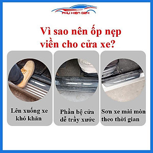 Bộ nẹp bước chân trong ngoài vân Cacbon xe XL7 2020-2021 chống trầy làm đẹp ô tô