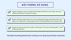 Viên uống bổ mắt tăng cường thị lực và phục hồi tổn thương mắt OPTIWAY