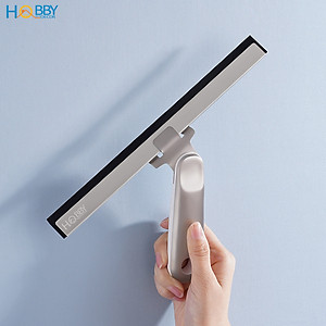 Cậy gạt rửa kính gương lưỡi cao su cán inox 304 Hobby Home Decor RK1