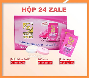 ZALE - KEM DƯỠNG TRẮNG DA ZALE HỒNG 8G - NHẬP KHẨU - Hộp 24 hủ