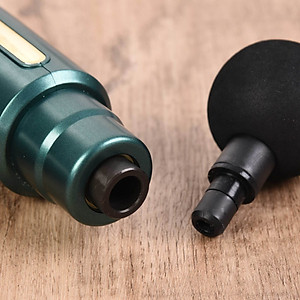 Máy massage mini cầm tay K2TOP : Mát xa 6 cấp độ, hỗ trợ maassage chuyên sâu, giảm đau cơ, cứng khớp hiệu quả nhanh chóng, đi kèm 4 đầu chuyên dụng 