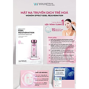 Combo 10 Mặt Nạ Truyền Dịch Nâng Cơ Trẻ Hóa Da WonJin Effect Edel Rejuvenation Mask 30g