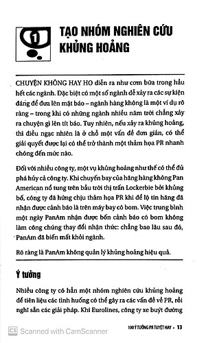 Sách 100 Ý Tưởng PR Tuyệt Hay