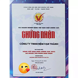  Nệm Cao Su Thiên Nhiên Vạn Thành Unique Plus