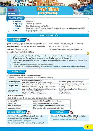 Học tốt Tiếng Anh 7 i-Learn Smart World