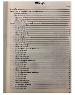 Sách - Hướng dẫn học tập Lịch sử văn minh thế giới