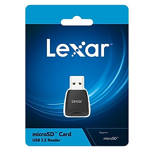 Đầu đọc thẻ nhớ Lexar LRW330U microSD USB 3.2 Type A Gen 1, Tốc độ đọc 170Mb/s - Hàng chính hãng