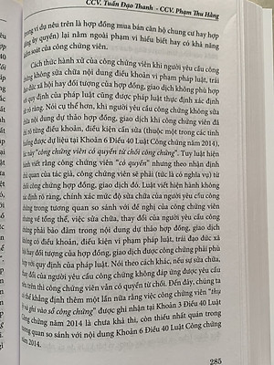 Bình Luận Luật Công Chứng Năm 2014 