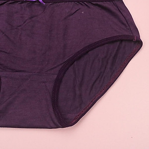 Quần Lót Nữ Cotton  LUPERI LU4QL06 Bikini Cạp Cao quần lót mềm mịn co giãn đàn hồi thoáng khí kháng khuẩn khử mùi