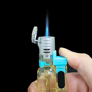 Vỏ Hột Quẹt Bật Lửa Khò 1 Tia GD518 Thiết Kế Nhỏ Gọn Độc Lạ Lửa Khò Mạnh Mẽ - Dùng Gas Cao Cấp