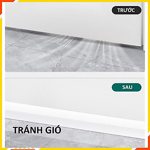 Cuộn Ron Dán Che Khe Cửa,Chân Cửa HT SYS - Lớp Keo Dán 3M Chống Nước - Chống Gió Lùa - Chống Ồn - Bụi Bẩn - Ngăn Côn Trùng -  Cuộn 25mm/35mm/45mm Dài 2 Mét