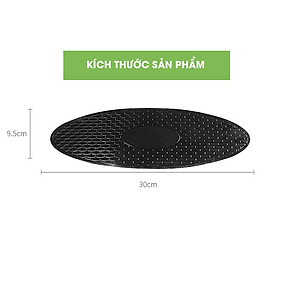 Thảm taplo silicone chống trượt lót đồ trang trí taplo ô tô, phụ kiện nội thất oto Tâm Luân