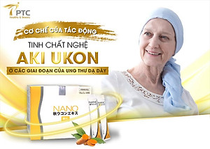 Tinh Chất Nghệ Nano - Phòng và hỗ trợ điều trị ung thư dạ dày, đại tràng