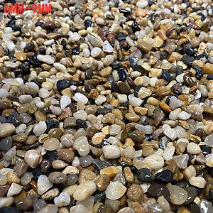 Sỏi Suối 3 Màu (1.2KG, size to ) - Trang Trí Bể Cá, Thủy Sinh, Tiểu Cảnh, Lọc Nước Hiệu Quả