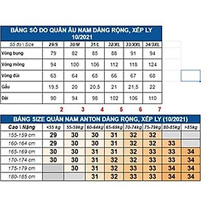 Quần Âu Nam Công Sở Trung Niên Thương Hiệu Anton Dáng Suông Rộng Màu Đen Xếp Ly Mã QA404