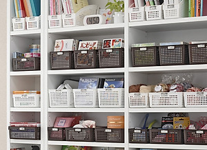 Rổ đựng đồ đa dụng Inomata size M - Hàng nội địa Nhật Bản