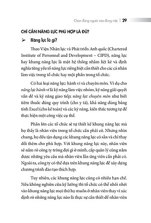 Sách Chọn Đúng Người Vào Đúng Việc