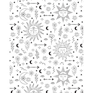 Sách Tô Màu Chiêm Tinh - Tô Màu Theo Cách Của Bạn Để Khai Mở Trực Giác Diệu Kỳ